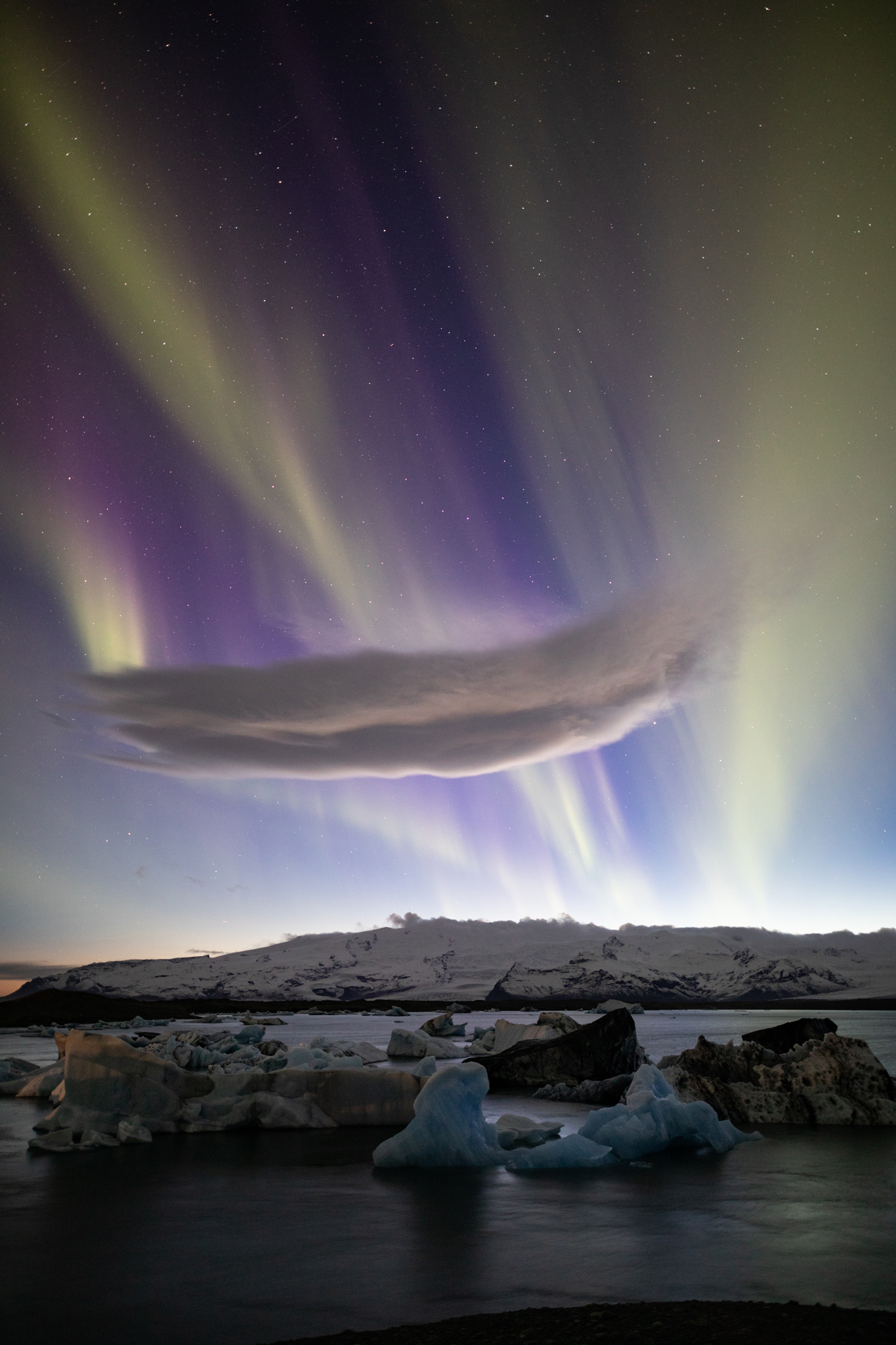 Aurora Borealis in Island